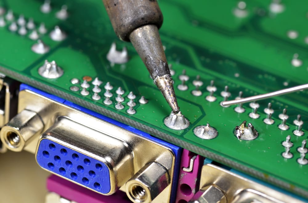 soldering setup