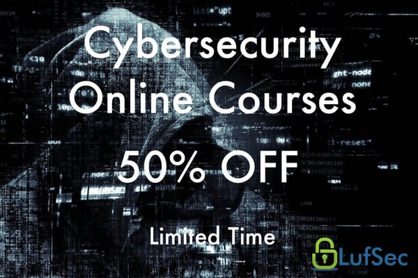 Cybersecurity Online Courses 50% OFF