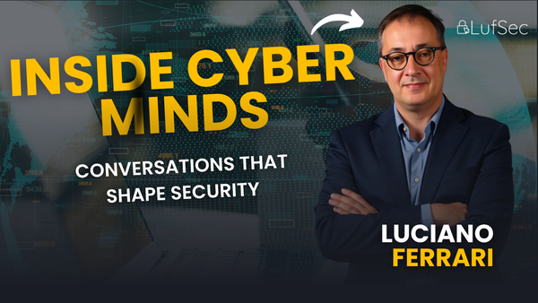 🎙️ Inside Cyber Minds launches today at 4 PM EST!